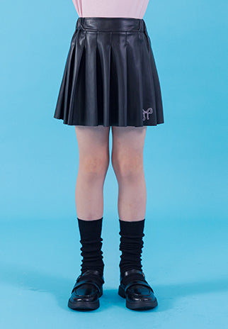 I LOVE J wonderland leather skirt
