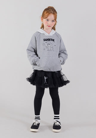 I LOVE J sweetie lace hoodie