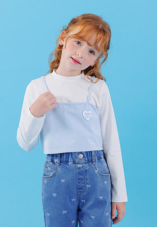 I LOVE J adella layered top