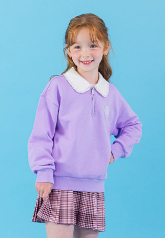 I LOVE J gento collar mtm top