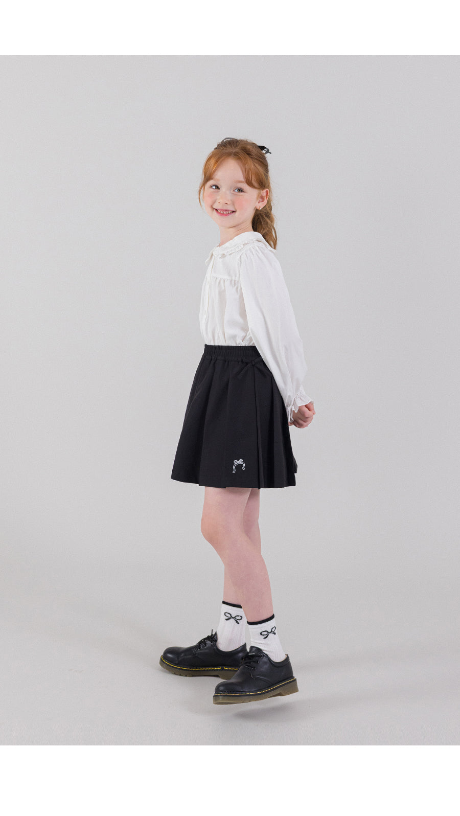 I LOVE J mayde pleats skirt