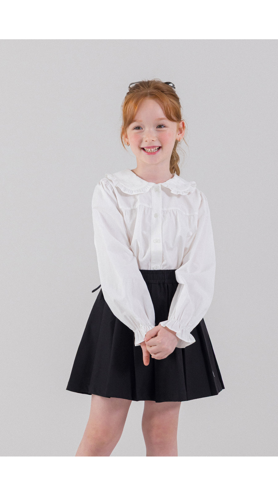 I LOVE J mayde pleats skirt