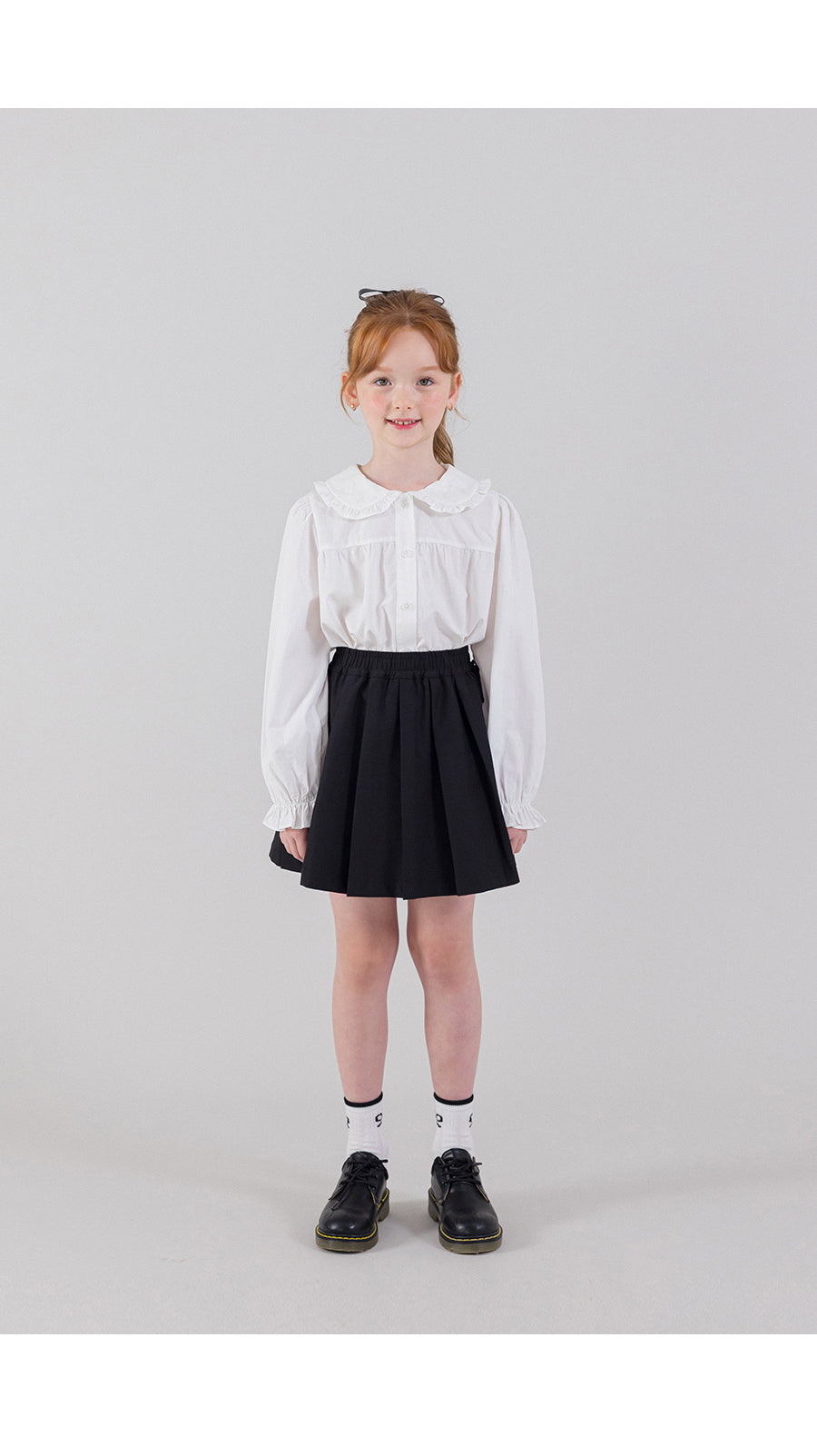 I LOVE J mayde pleats skirt