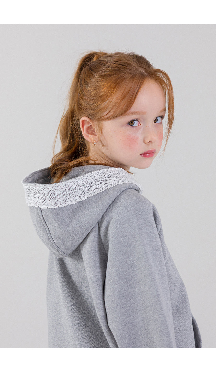 I LOVE J sweetie lace hoodie