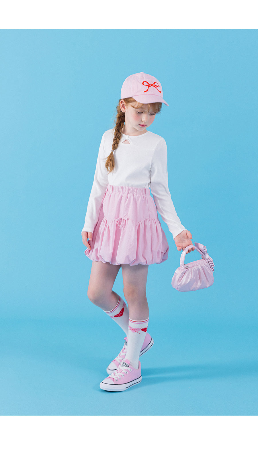 I LOVE J wooven balloon skirt