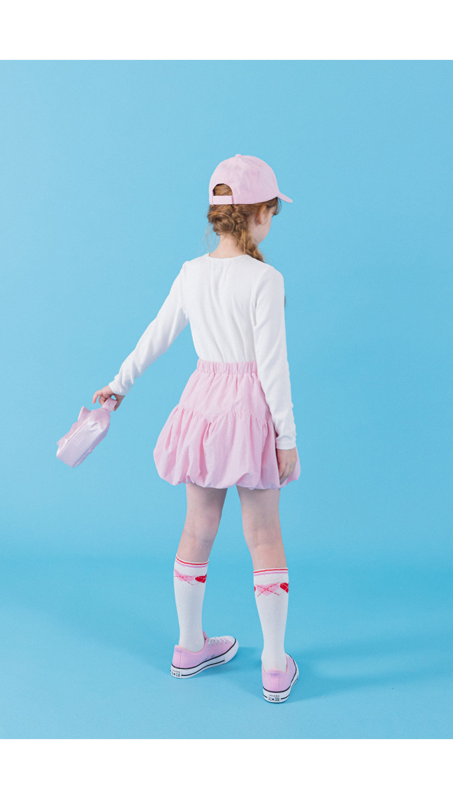 I LOVE J wooven balloon skirt