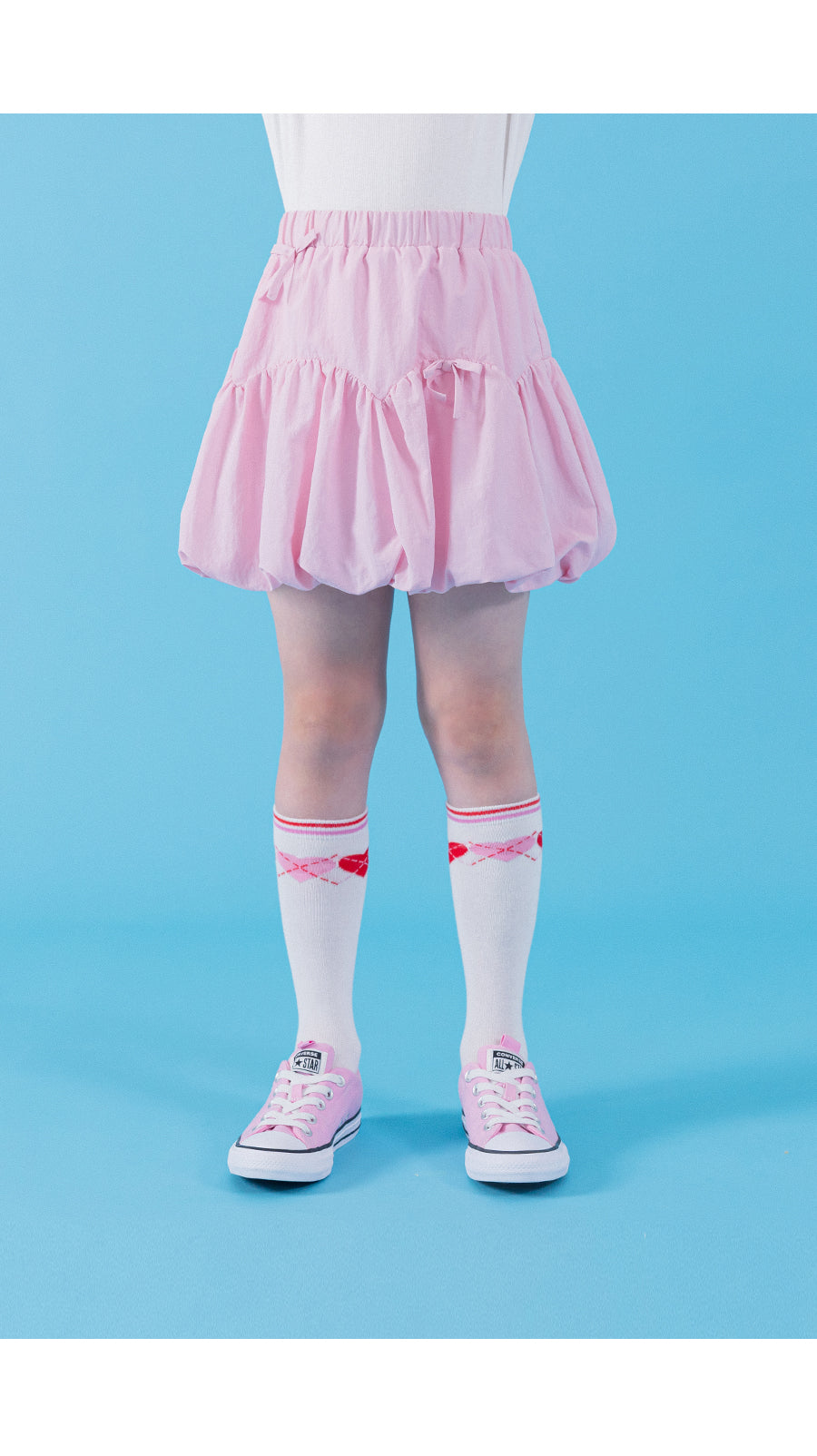 I LOVE J wooven balloon skirt