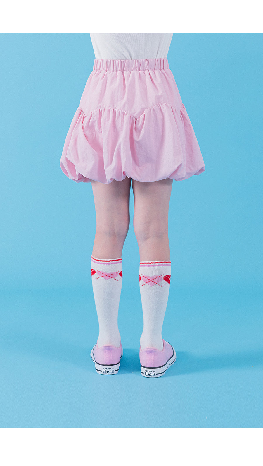 I LOVE J wooven balloon skirt