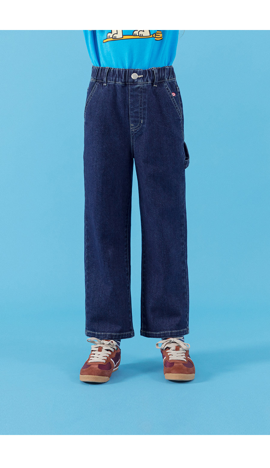 I LOVE J denim straight pants