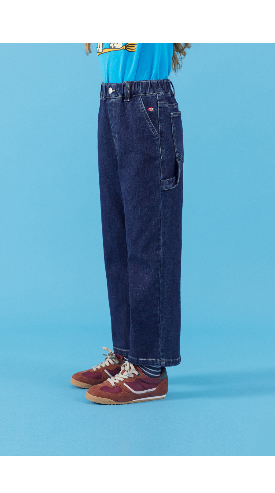 I LOVE J denim straight pants