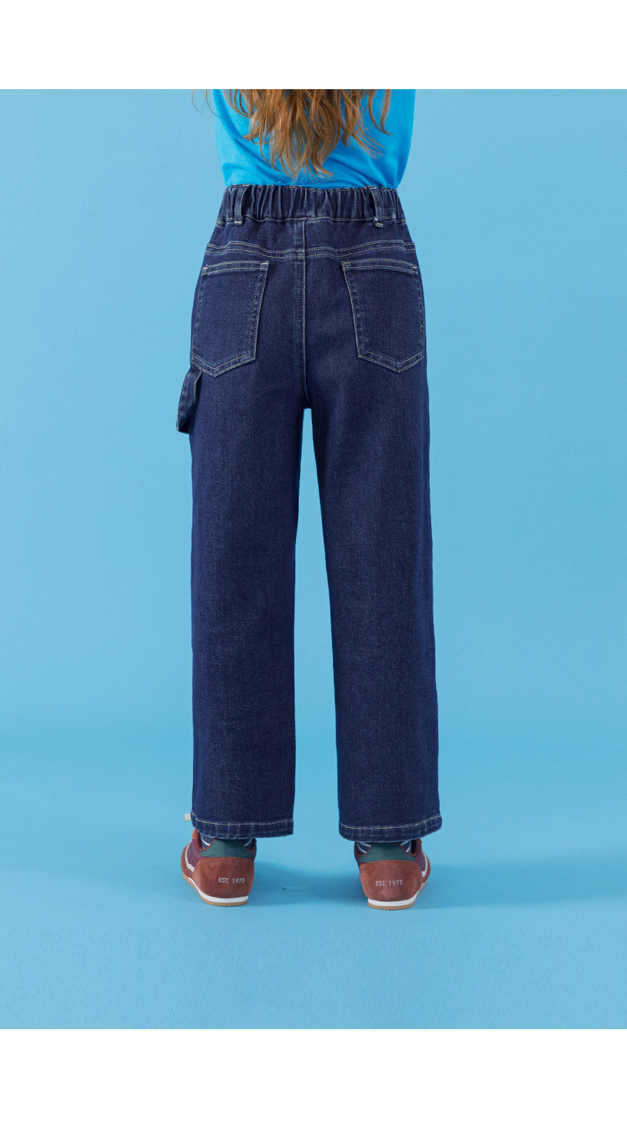 I LOVE J denim straight pants