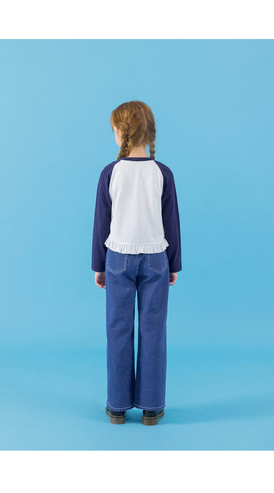 I LOVE J dreamy frill lagrant top