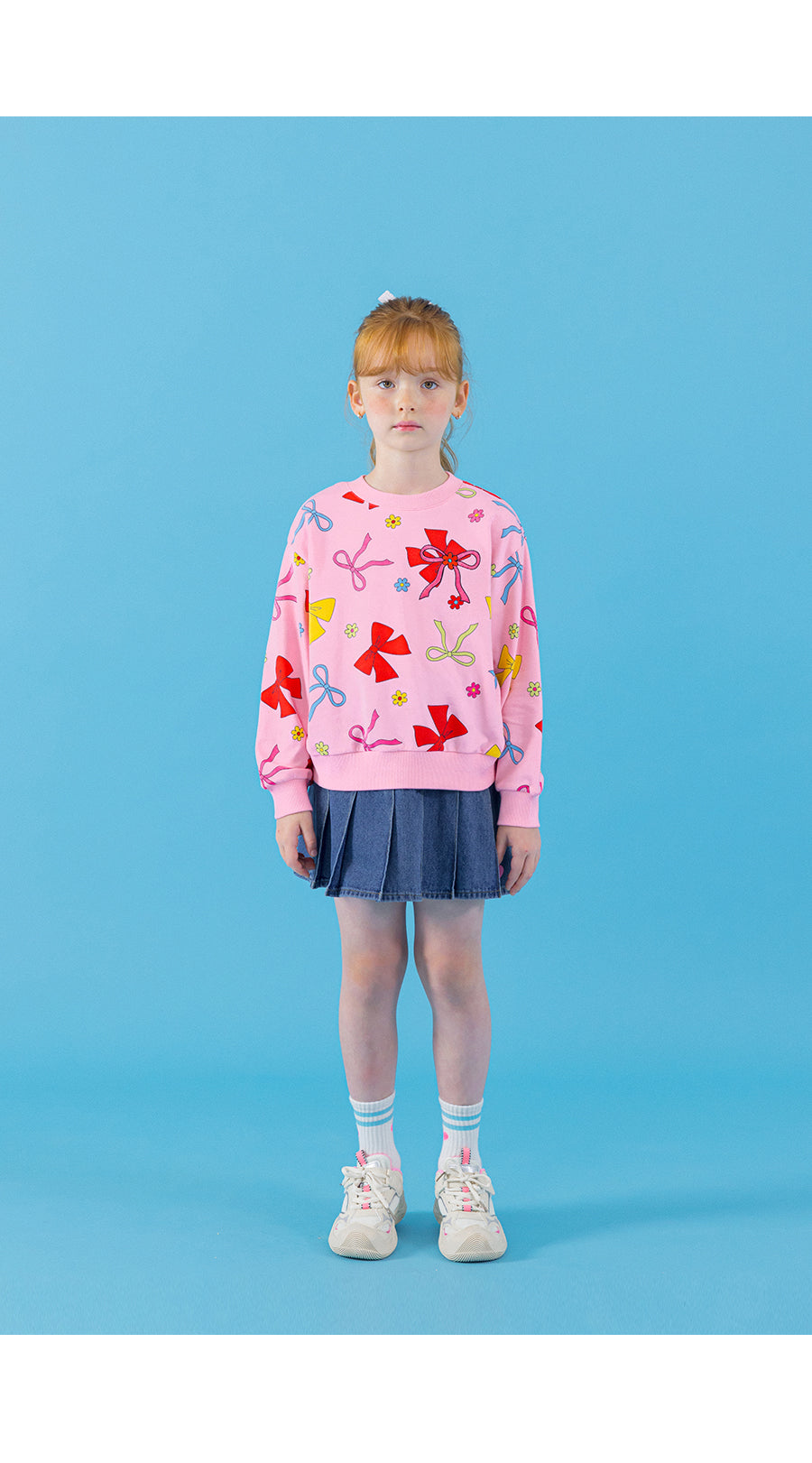 I LOVE J hudson ribbon mtm top