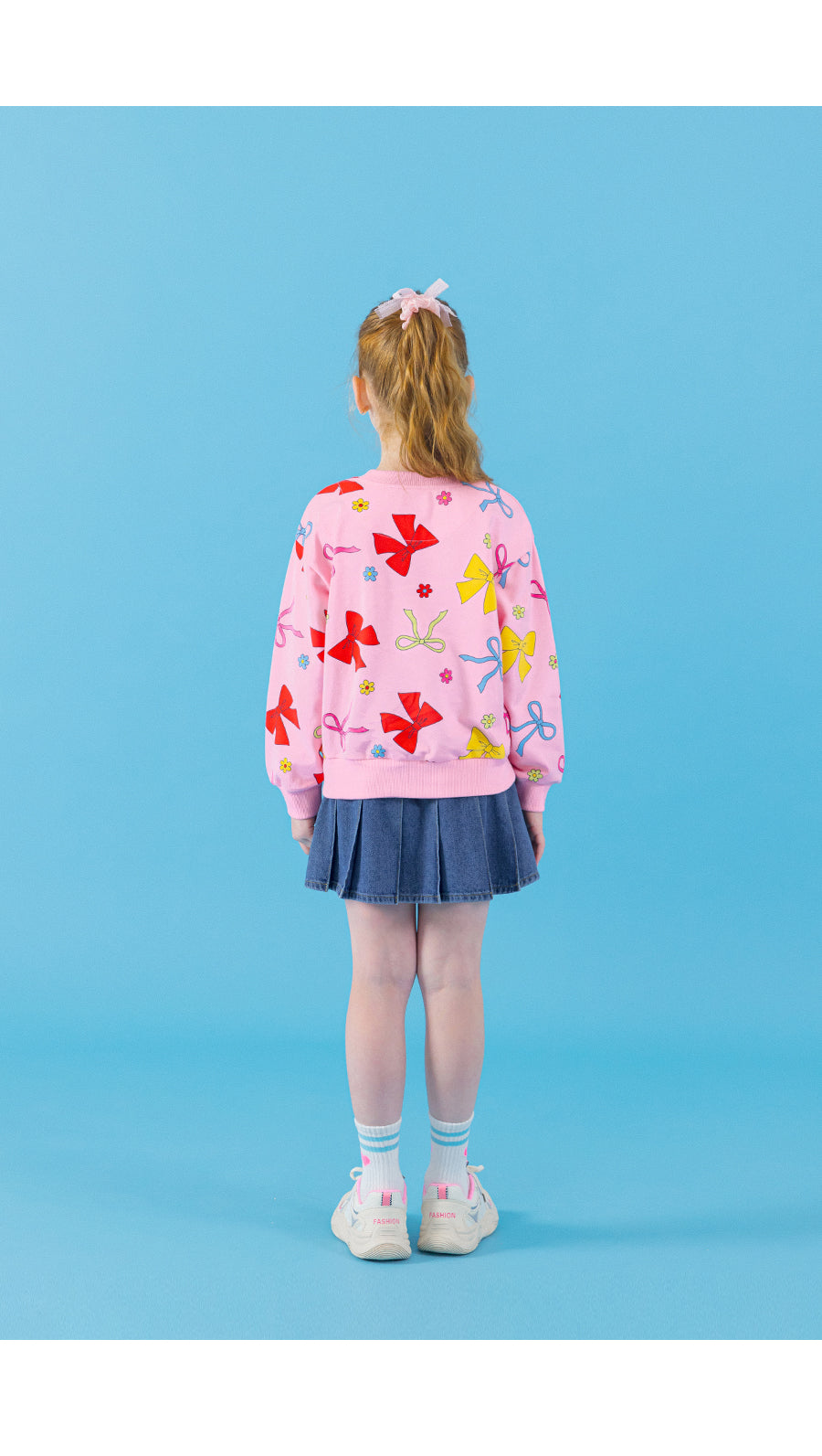 I LOVE J hudson ribbon mtm top