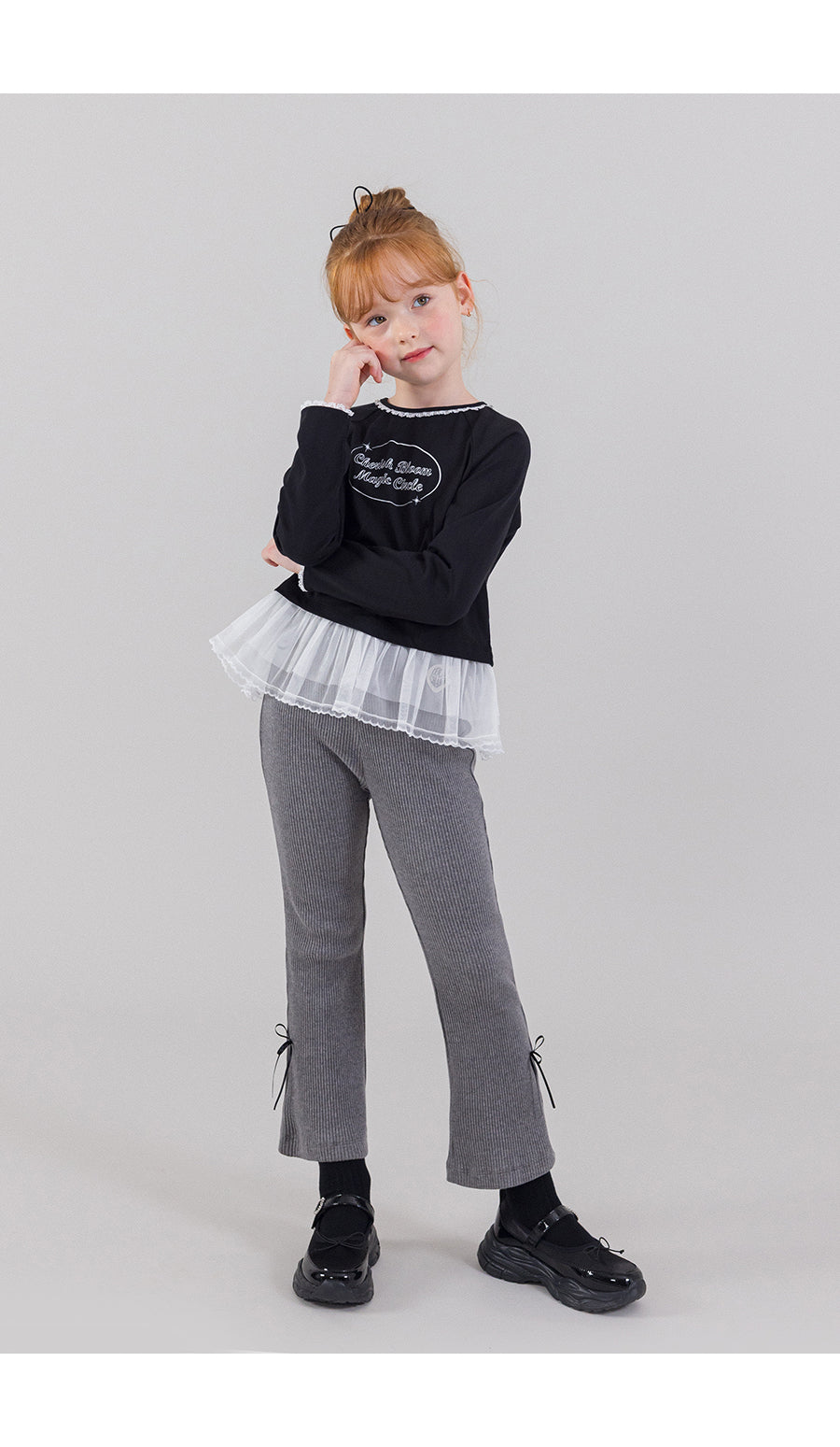 I LOVE J boots cut leggings