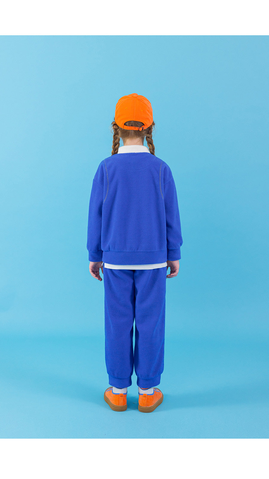 I LOVE J color-blocked fleece 2pc set