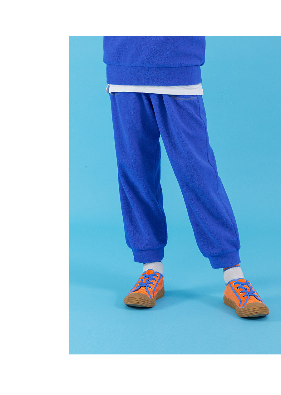 I LOVE J color-blocked fleece 2pc set