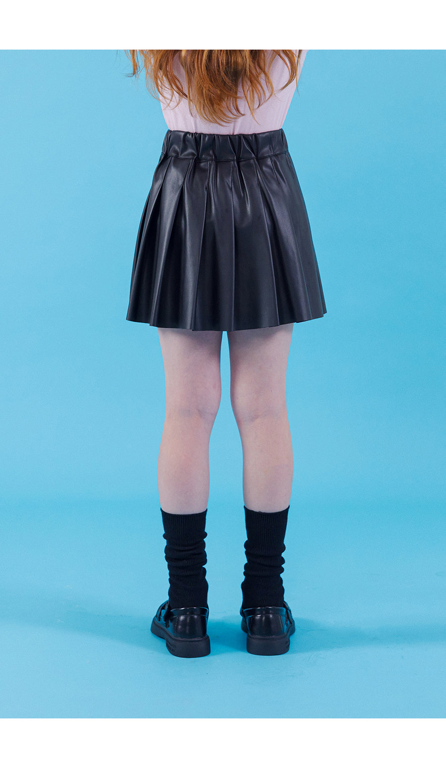 I LOVE J wonderland leather skirt