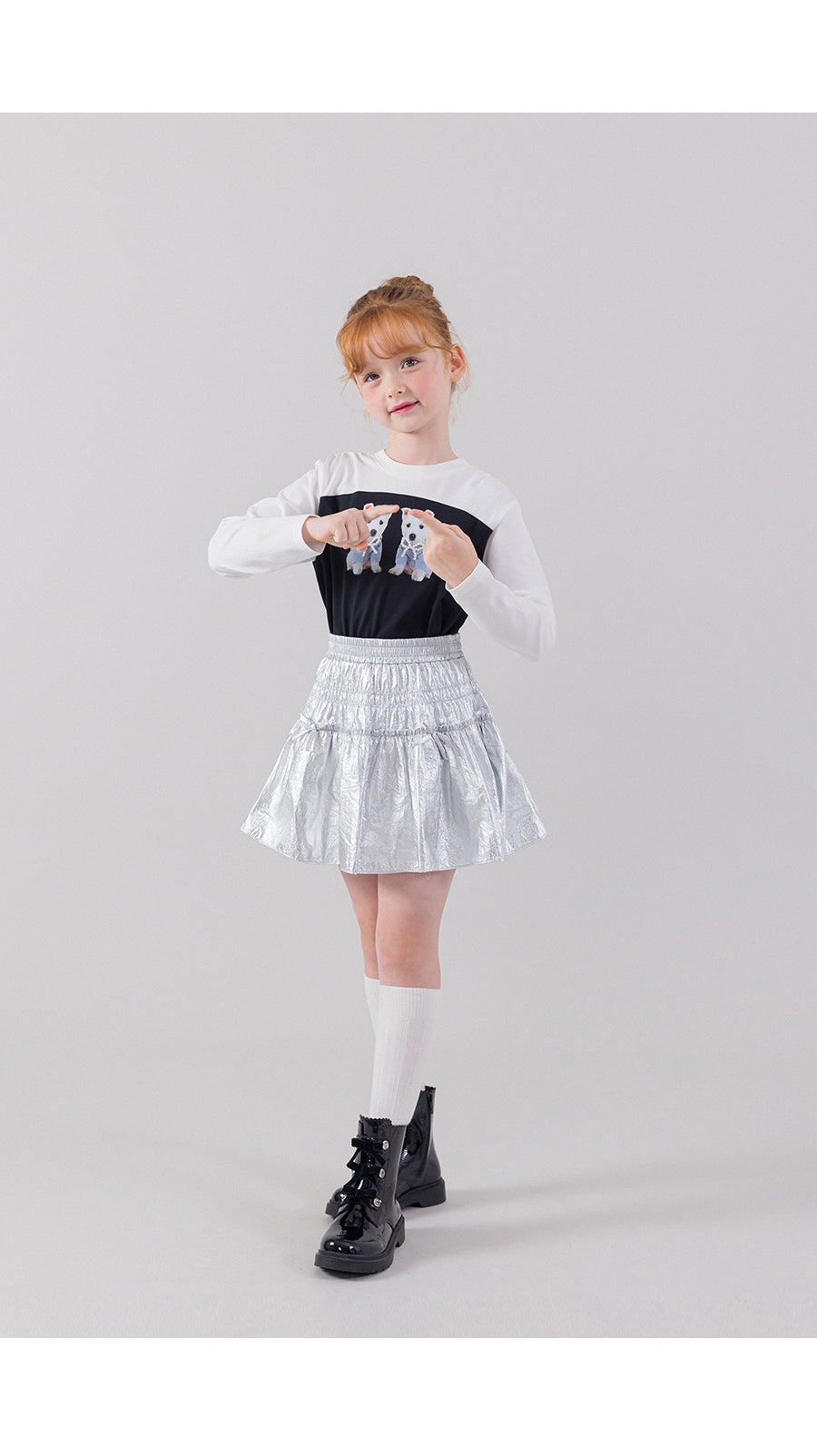 I LOVE J little puppy single top