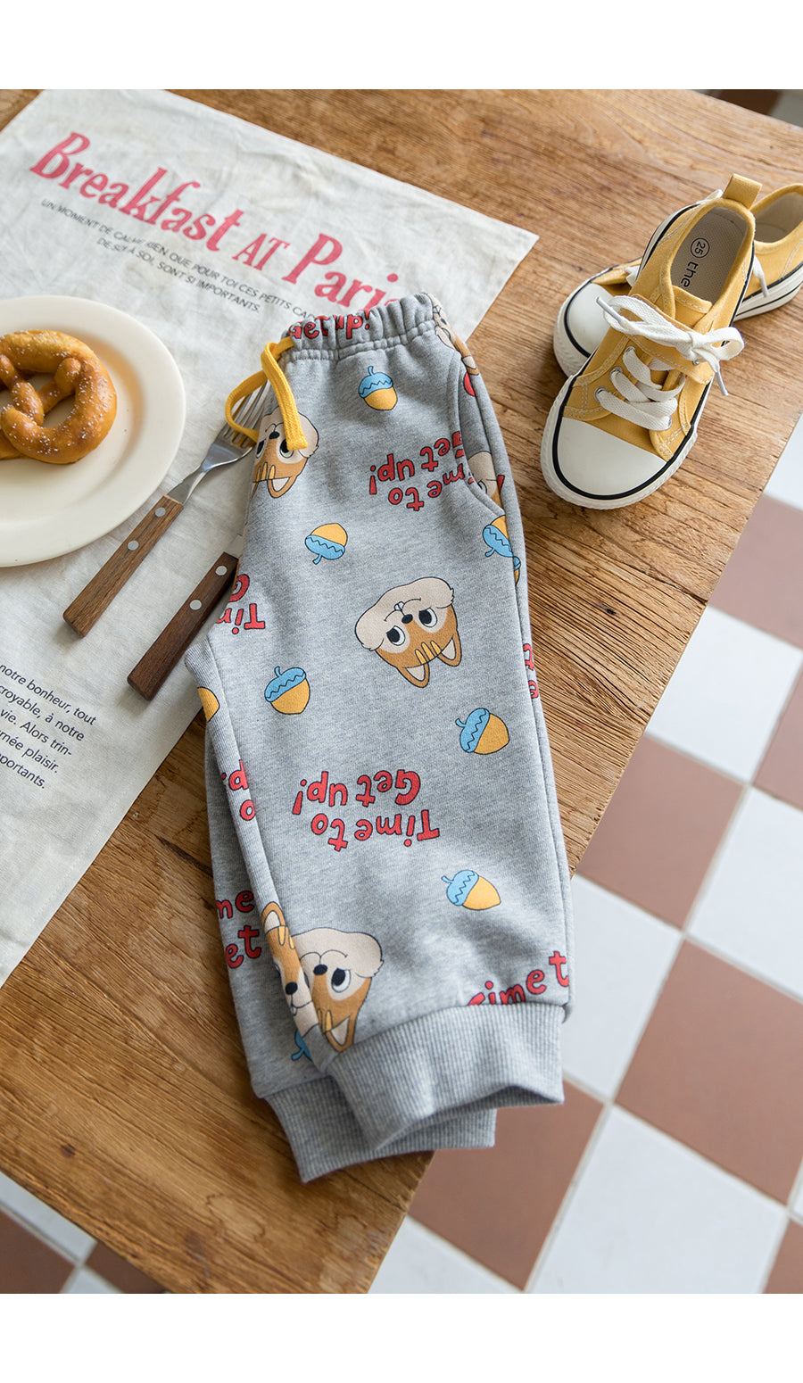 I LOVE J TODDLER squirrel pants