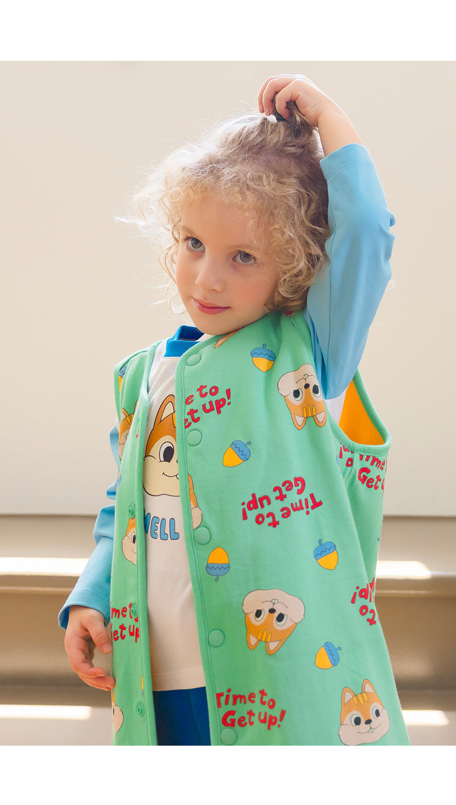 I LOVE J TODDLER reversible sleep sack