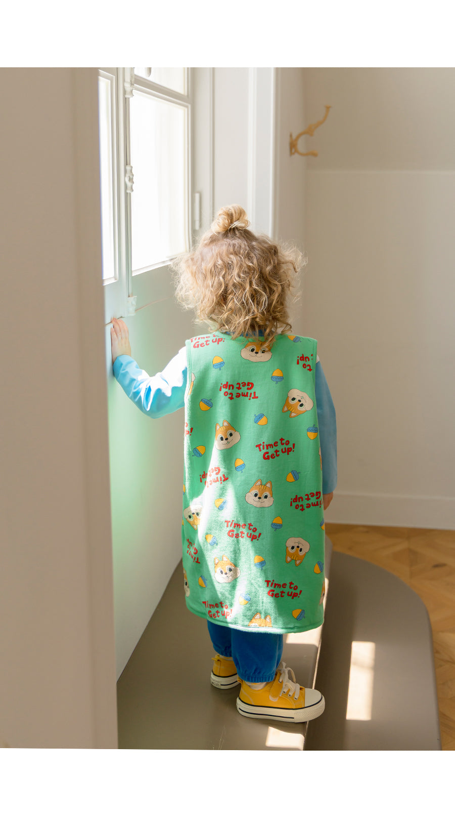 I LOVE J TODDLER reversible sleep sack