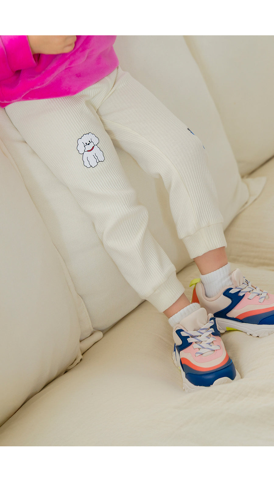 I LOVE J TODDLER dog world leggings