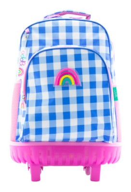 ODDBI Happy Check LED Trolley Bag
