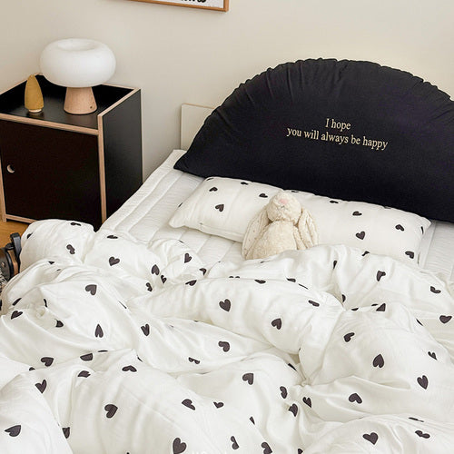 ALL4HOME Super Single Heart Heart Comforter Set