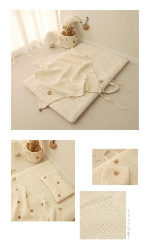 CHEZBEBE Modal Waffle Nap Pad