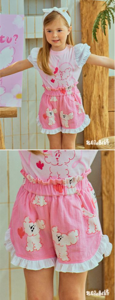 BEBEBEBE 1st summer pre order Butterfly cat puff frill SET