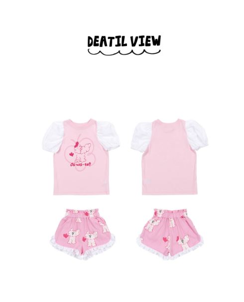 BEBEBEBE 1st summer pre order Butterfly cat puff frill SET