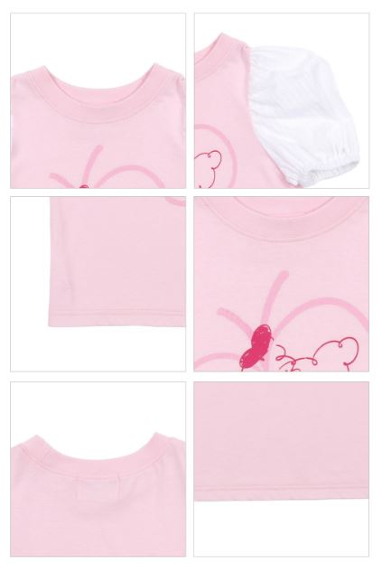 BEBEBEBE 1st summer pre order Butterfly cat puff frill SET