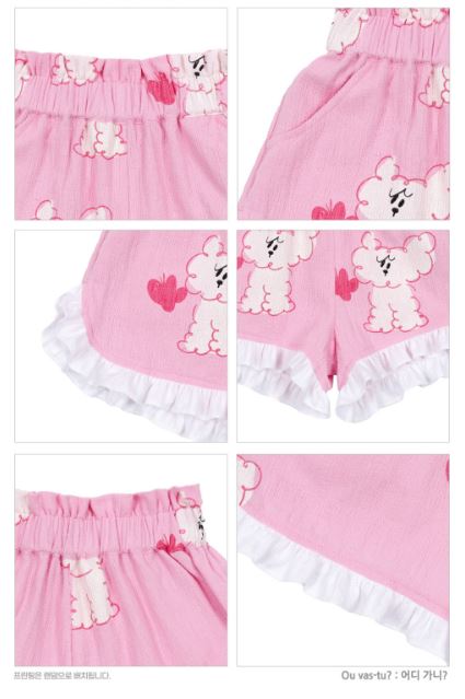 BEBEBEBE 1st summer pre order Butterfly cat puff frill SET