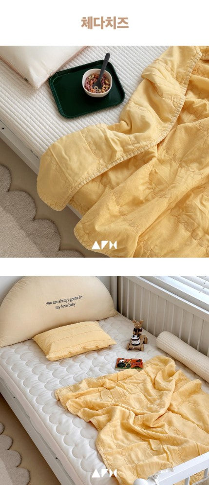 ALL4HOME Summer Artificial Silk Blanket