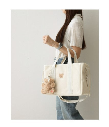 CHEZBEBE Check String Market Bag