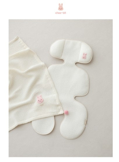 CHEZBEBE Modal Waffle Thin Stroller Liner