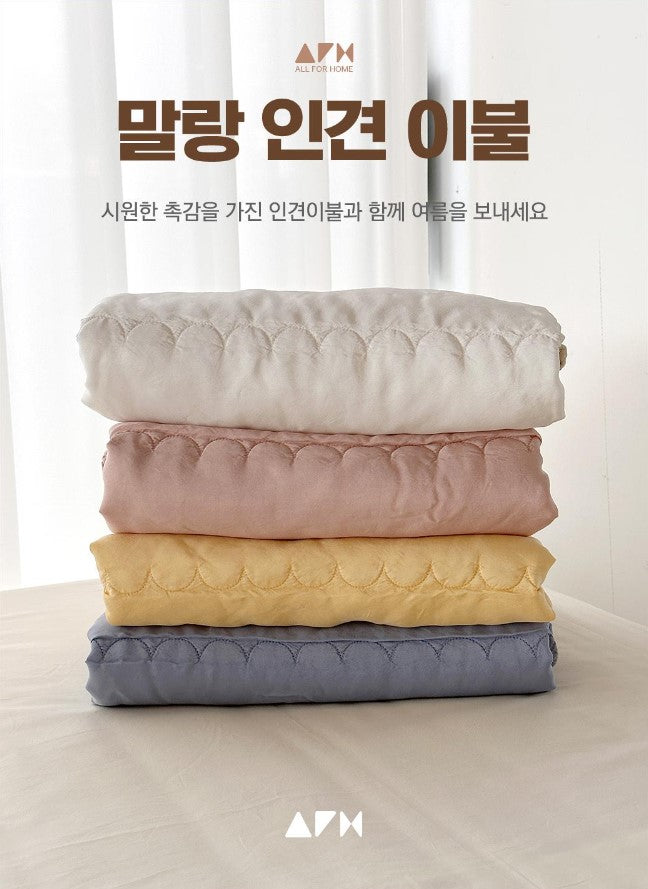 ALL4HOME Summer Artificial Silk Blanket