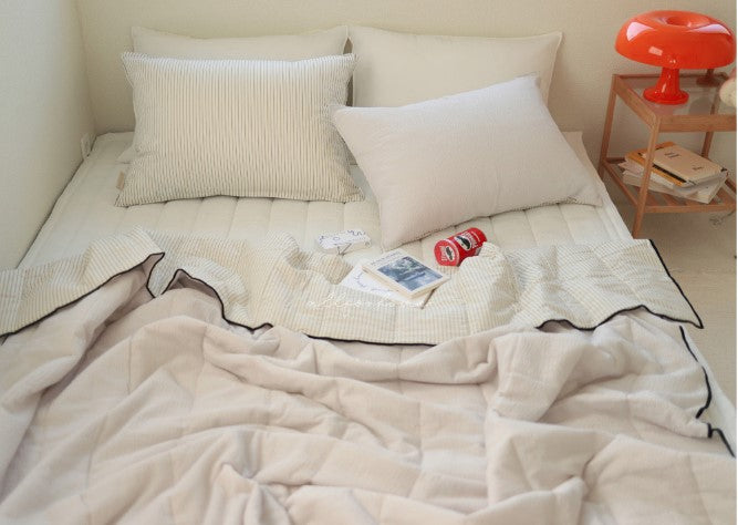 ALL4HOME Adult Summer Shou Shou Seersucker Bedding Set