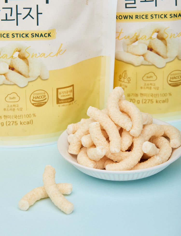 IBORY Baby brown rice & quinoa snack 4 combo set