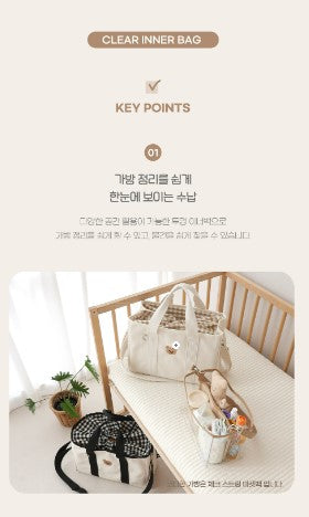 CHEZBEBE Clear Inner Bag