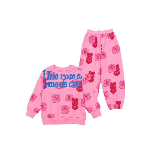 BEBEBEBE 2025 SPRING PRE ORDER Heart rose training SET (PINK)