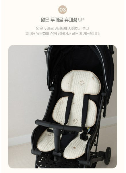 CHEZBEBE 100D Quilted Thin Stroller Liner