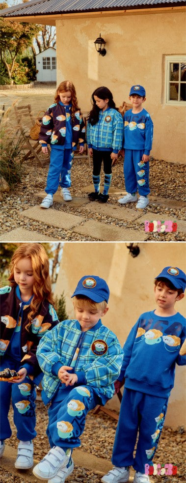 BEBEBEBE 2025 SPRING  Puppy cream conch bread training SET