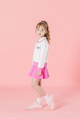 I LOVE J Belloon Color Block Skirt 2pc Set