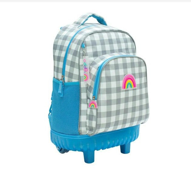 ODDBI Happy Check LED Trolley Bag
