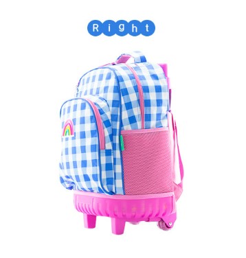 ODDBI Happy Check LED Trolley Bag