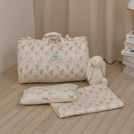 ALL4HOME Bunny Bear Nap Pad Set