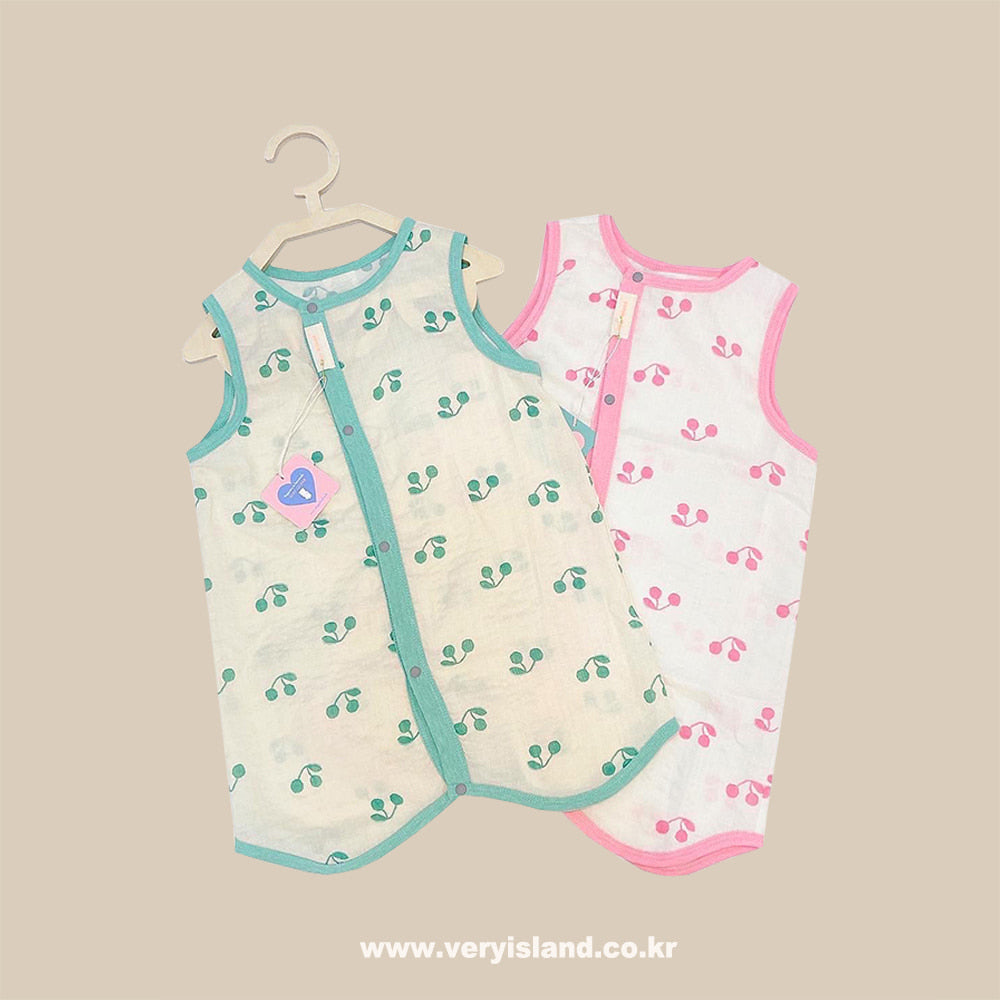 VERY ISLAND I love Cherry Summer Sleep Sack