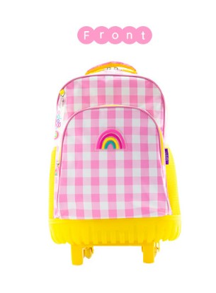 ODDBI Happy Check LED Trolley Bag